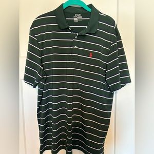 Polo Ralph Lauren golf‎ performance shirt Men’s size L Green Navy and white
